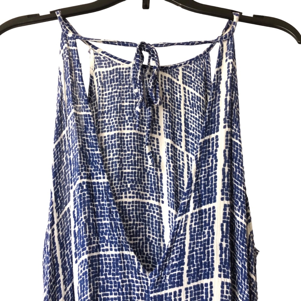 Lulus Tavik Farleigh Blue Print Maxi Dress - Picture 4 of 15
